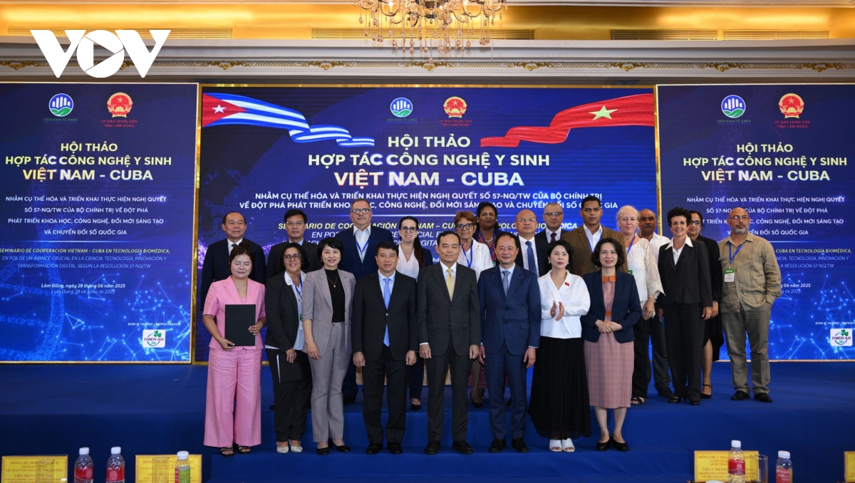 Phát huy thế mạnh, thúc đẩy hợp tác công nghệ y sinh Việt Nam - Cuba